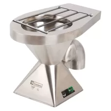 Stainless Steel Pedestal Slop Hopper with S Trap