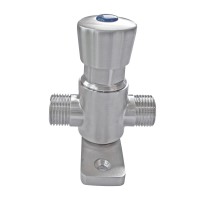 Foot/Knee Operated Water Valve 0-18sec Adjustable Timed Flow Commercial Grade