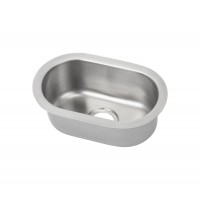 Stainless Pressed Sink Bowl (140W x 245D x 100H)