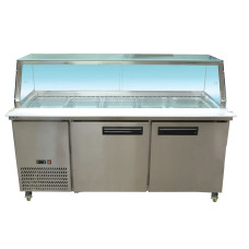 Chilled Bain Marie 5X1/1 GN Pans