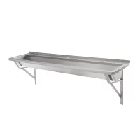 Stainless Steel Walls End Pattern Wash Trough 1200mm Long