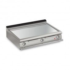 Queen7 Countertop Electric Flat Chrome Griddle Plate - 1200mm