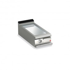 Baron Q70FT/E405 Queen7 Countertop Electric Flat Chrome Griddle Plate - 400mm