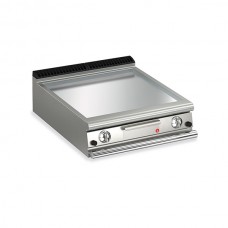 Baron Q70FTT/G805 Queen7 Countertop Gas Flat Chrome Griddle Plate Thermostat Cont. - 800mm