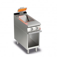 Baron Q70SPV/E400 Queen7 Electric Chip Scuttle On Open Cabinet