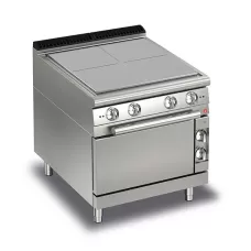 Baron Q70TPF/EE800 Queen7 Electric Solid Top Range with Electric Oven - 800mm