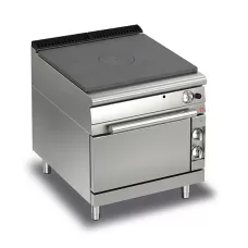 Baron Q70TPF/GE800 Queen7 Gas Solid Top Range with Electric Oven - 800mm
