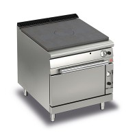 Queen7 Gas Solid Top Range with Gas Oven - 800mm