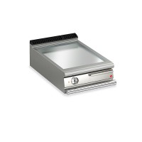 Queen9 Countertop Electric Flat Chrome Griddle Plate - 600mm