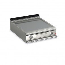 Queen9 Countertop Electric Flat Stainless Griddle Plate - 800mm