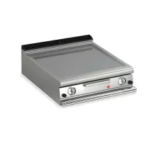Baron Q90FT/G800 Queen9 Countertop Gas Flat Mild Steel Griddle Plate - 800mm