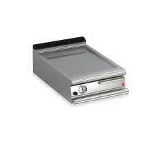 Baron Q90FTT/G600 Queen9 Countertop Gas Flat Mild Steel Griddle Plate Thermostat Control - 600mm