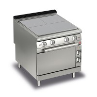 Queen9 Electric Solid Top Range with Electric Oven - 800mm