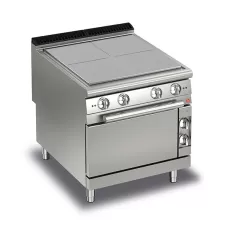 Baron Q90TPF/EE800 Queen9 Electric Solid Top Range with Electric Oven - 800mm