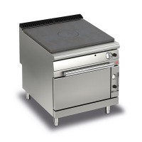 Queen9 Gas Solid Top Range with Gas Oven - 800mm