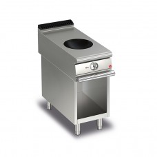Queen9 Single Induction Wok On Open Cabinet - 400mm
