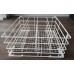 Universal glass rack 400 x 400mm, 4 sloped rows for 90mm wide Cups/Glasses