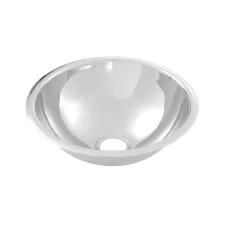 3monkeez RB385 385 dia x 135 - Round Pressed Bowl. 50mm Centre Outlet