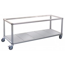 Trolley to suit all 2 row by 5 pan sized foodbars and bain maries