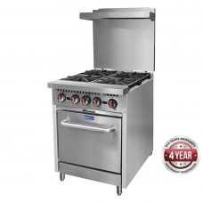 Gasmax by FED S24(T) 4 Burner With Oven Flame Failure