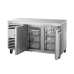 TRUE TCF1/2-CL-SS-DL-DR 2 Door Freezer Counter with SS Top