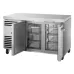 TRUE TCR1/2-CL-SS-DL-DR 2 Door Refrigerated Counter with SS Top