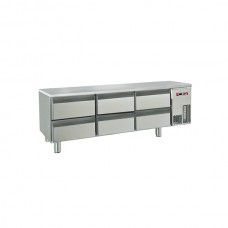Baron BR16 SP04 Six Drawer Refrigerated Base