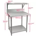 Modular Systems by FED SMB-7-0900 Stainless Steel Salamander Bench