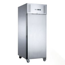 FED-X Stainless Steel single full door upright freezer 650L