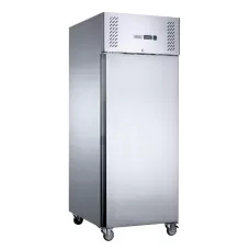 Stainless Steel single full door upright freezer 600L