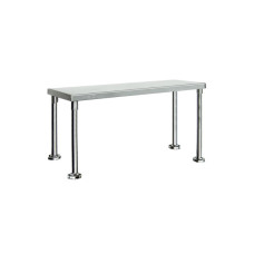 Modular Systems by FED WBO1-1200 Premium Single Tier Stainless Bench Overshelf, 1200mm