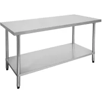 Budget Stainless Steel Bench 900x700