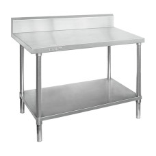 Modular Systems by FED WBB6-0600/A Premium Stainless Steel Bench With Splashback 600x600