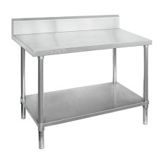 Modular Systems by FED WBB7-1500/A Premium Stainless Steel Bench With Splashback 1500x700