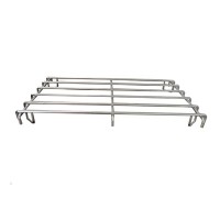 Stainless steel double burner grid for Queen7