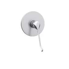Stainless Steel In Wall Lever Mixer with 160mm Diameter Cover Plate