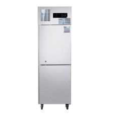 2x1/2 Door Stainless Steel Freezer 500L