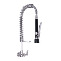 Compact Stainless Steel Single Wall Mount Pre-Rinse
