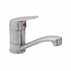 Stainless Steel Basin Flick Mixer Tap WELS 6 Star 4.5L