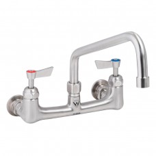 3monkeez T-3MEW06 Stainless Steel Exposed Wall Tap Body and Spout- 6 Spout