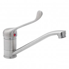 Stainless Steel Lever Handle Sink MixerTap WELS 4 Star 7.5L