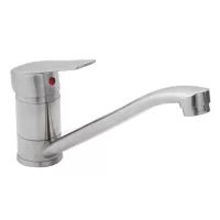 Stainless Steel Sink Flick Mixer Tap WELS 6 Star 4.5L