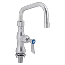 8 Stainless Steel Single Hob Mounted Tap