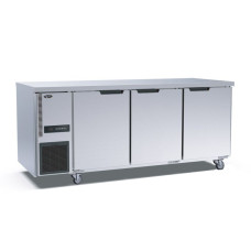 S/S Three Door Bench Freezer 1800x700x850mm