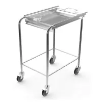 Trolley for removable oven racks with drip tray for models NA.061B & NA.101B