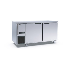 Thermaster by FED TS1500TN S/S Double Blind Door Bench Fridge 1500x600x850mm