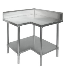 Modular Systems by FED WBCB6-0900/A Premium Stainless Steel Corner Bench - 900x600