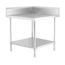 Modular Systems by FED WBCB7-0700/A Premium Stainless Steel Corner Bench - 700x700