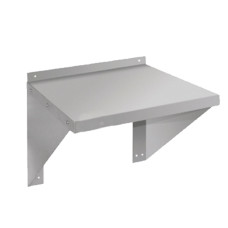 Modular Systems by FED WS-530 Stainless Steel Compact Microwave Shelf