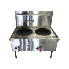Complete Commercial Catering Equipment WTL-2/14 Superwok 14 Double Hole Asian Style Stockpot